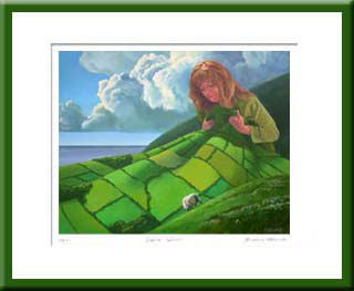 Irish Art - Brigid's Cloak