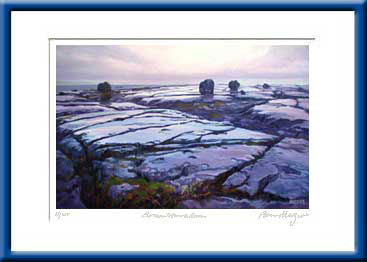 Irish Art - The Burren: After the Storm
