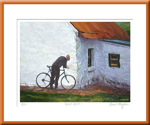 irish Art - Celtic Biker