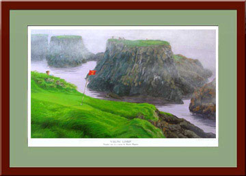 Irish Art - Celtic Golf