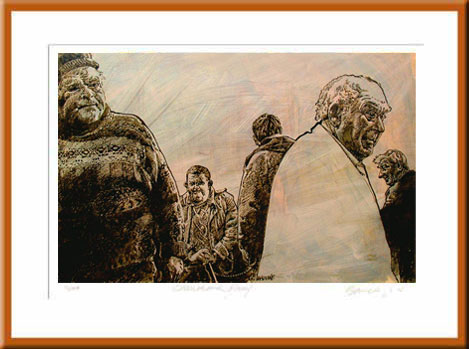 Five Irishmen Print