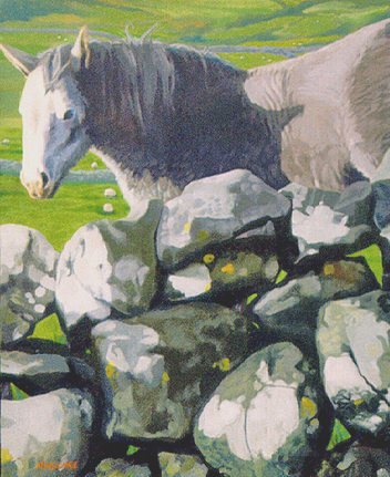 Irish Art - Unicorn in Clare