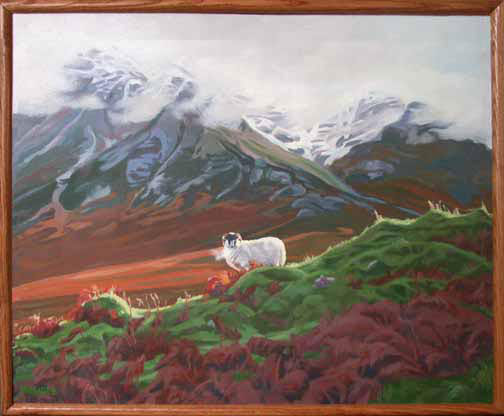 Irish Art - Mountain Sentry