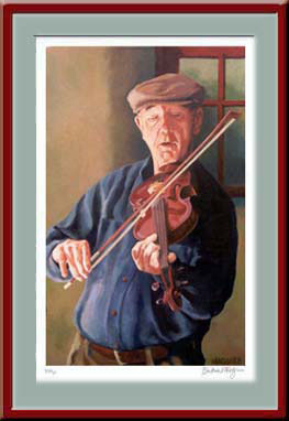 Irish Art - fiddler - Joe Murphy